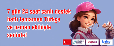 Devasa Hoş Geldin Paketi promotion banner